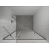 Mexen Roma 100 cm varstomos dušo durys, permatomos, chromas - 854-100-000-01-00