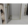 Mexen Roma pakreipiamos dušo durys 90 cm, Skaidrus, Auksinė - 854-090-000-50-00