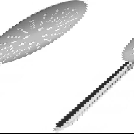 Mexen R-67 dušo rankena, 3-funkcinė, chromuota/pilkas - 79567-06