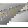 Mexen Exo dušo kabina atveriama 150 x 85 cm, permatoma, auksinė - 819-150-085-50-00