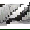 Mexen Exo atveriamųjų durų dušo kabina 125 x 90 cm, skaidrus, auksinis - 819-125-090-50-00