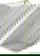 Mexen Exo atverčiama dušo kabina 100 x 70 cm, skaidri, auksinė - 8182-100-070-50-00