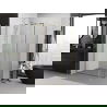 Mexen Exo atveriama dušo kabina 70 x 85 cm, permatoma, auksinė - 8182-070-085-50-00