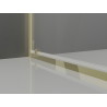 Mexen Exo atsidaro dušo kabina 70 x 100 cm, skaidri, auksinė - 8182-070-100-50-00
