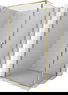 Mexen Exo dušo kabina, 80 x 85 cm, skaidri, auksinė - 8181-080-085-50-00