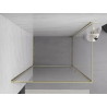 Mexen Exo-BR 80 x 100 cm atveriama dušo kabina, skaidri, auksinė - 8181-080-100-50-00