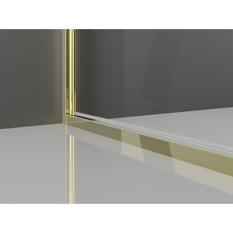 Mexen Exo-B varstoma dušo kabina 75 x 80 cm, skaidrus, auksinė - 817-075-080-50-00