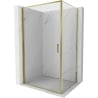 Mexen Exo-B varstoma dušo kabina 75 x 80 cm, skaidrus, auksinė - 817-075-080-50-00