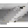 Mexen Exo dušo kabina su berėmėmis durimis 70 x 85 cm, permatoma, auksinė - 817-070-085-50-00