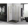 Mexen Exo-B 75 x 90 cm varstoma dušo kabina, permatoma, auksinė - 817-075-090-50-00