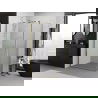 Mexen Exo dušo kabinos durys 80 x 95 cm, permatomos, aukso spalvos - 817-080-095-50-00