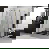 Mexen Exo dušo kabinos durys 80 x 95 cm, permatomos, aukso spalvos - 817-080-095-50-00
