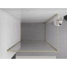 Mexen Exo-B 75 x 100 cm varstoma dušo kabina, permatoma, auksinė - 817-075-100-50-00