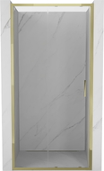 Mexen Exo-S 120 cm slydimo dušo durys, skaidrios, auksinės - 8151-120-000-50-00
