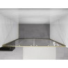 Mexen Exo-S Duo dvigubos stumdomos dušo durys 170 cm, skaidrios, auksinės - 8152-170-000-50-00