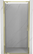Mexen Exo-BR varstomos dušo durys 95 cm, skaidrios, auksinės - 8181-095-000-50-00