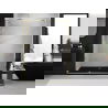 Mexen Exo atveriamos dušo durys 130 cm, skaidrios, auksinės - 819-130-000-50-00
