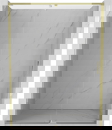 Mexen Exo dušo durys, varstomos, 155 cm, skaidrios, auksinės - 819-155-000-50-00