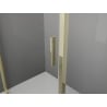 Mexen Exo stumdomas dušo kabinas 95 x 95 cm, skaidrus, auksinis - 8151-095-095-50-00