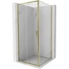 Mexen Exo stumdomas dušo kabinas 95 x 95 cm, skaidrus, auksinis - 8151-095-095-50-00