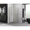 Mexen Exo stumdomas dušo kabinas 95 x 95 cm, skaidrus, auksinis - 8151-095-095-50-00