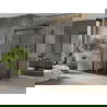 Mexen Omega slankiojančioji dušo kabina 120 x 80 cm, permatoma, juoda + lėkštė Flat, juoda - 825-120-080-70-00-4070B