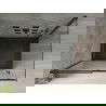 Mexen Omega stumdoma dušo kabina 120 x 80 cm, Skaidrus, Juoda + dušo padėklas Flat, Juoda - 825-120-080-70-00-4070B