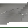 Mexen Kioto-X dušo siena Walk-in 120 x 200 cm, permatomas 10 mm, chromas - 800-120-101-01-00-X