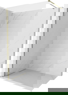 Mexen Kioto-X dušo siena Walk-in 50 x 200 cm, skaidri 10 mm, auksinė - 800-050-101-50-00-X