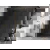 Mexen Kioto-X dušo siena Walk-in 110 x 200 cm, permatomas 10 mm, auksinis šlifavimo - 800-110-101-55-00-X