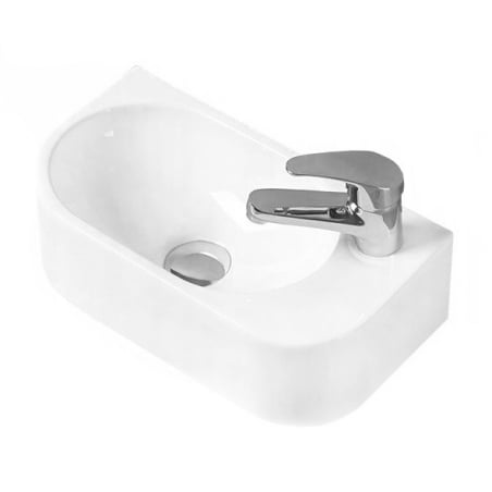 Mexen Viera stalviršio praustuvas kairysis 40 x 21 cm, baltas - 21274000L
