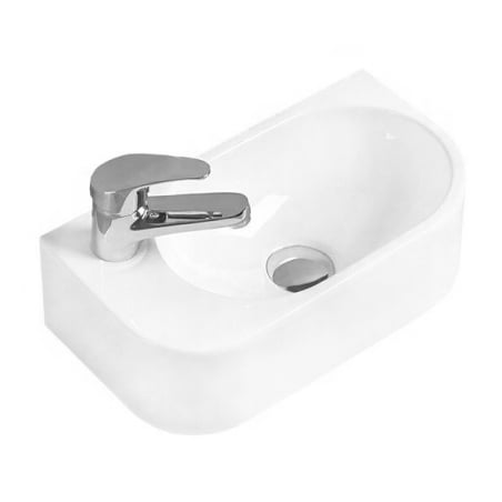 Mexen Viera praustuvo dubuo dešinysis 40 x 21 cm, baltas 21274000R