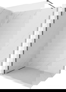 Mexen Kioto-X dušo siena Walk-in 140 x 200 cm, skaidrus 10 mm, šautuvo pilkas šlifuotas - 800-140-101-66-00-X