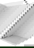 Mexen Kioto-X dušo sienelė Walk-in 120 x 200 cm, permatoma 10 mm, juoda - 800-120-101-70-00-X