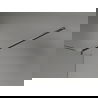 Mexen Kioto-X dušo sienelė Walk-in 50 x 200 cm, skaidri 10 mm, ginklinės spalvos metalas - 800-050-101-95-00-X