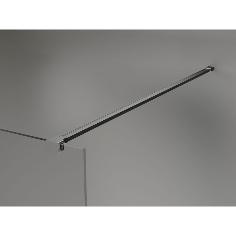 Mexen Kioto-X dušo sienelė Walk-in 80 x 200 cm, skaidri 10 mm, ginklų metalas - 800-080-101-95-00-X