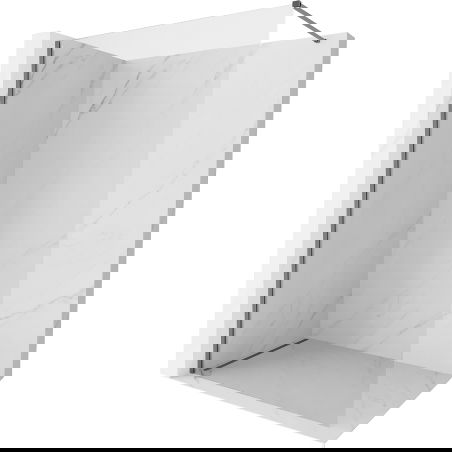 Mexen Kioto-X dušo sienelė Walk-in 100 x 200 cm, skaidri 10 mm, tamsios metalo spalvos - 800-100-101-95-00-X