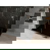 Mexen Omega stumdoma dušo kabina 100 x 80 cm, Grafito, Chromo + dušo padėklas Flat, Juoda - 825-100-080-01-40-4070