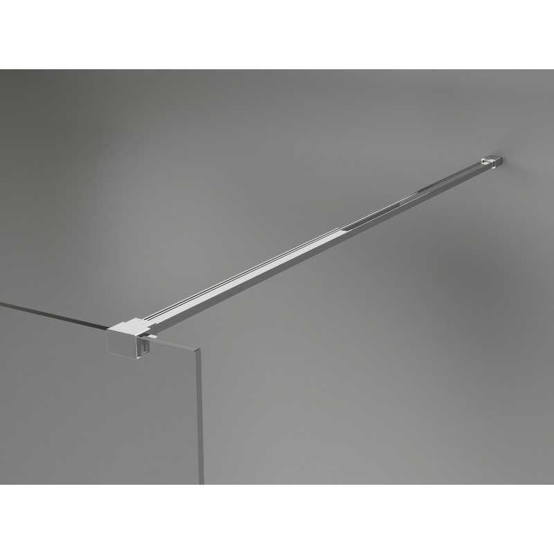 Mexen Kioto-X Dušo sienelė Walk-in 80 x 200 cm, matinis 10 mm, chromas - 800-080-101-01-30-X