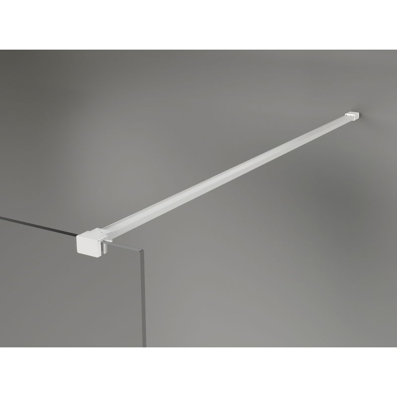 Mexen Kioto-X dušo sienelė Walk-in 60 x 200 cm, matinis 10 mm, balta - 800-060-101-20-30-X