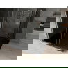 Mexen Omega stumdoma dušo kabina 120 x 80 cm, Grafito, Chromo + dušo padėklas Flat, Juoda - 825-120-080-01-40-4070