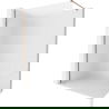 Mexen Kioto-X dušo pertvara Walk-in 100 x 200 cm, matinė 10 mm, rožinis auksas - 800-100-101-60-30-X