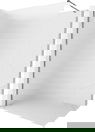 Mexen Kioto-X Walk-in dušo siena 60 x 200 cm, šerkšnas 10 mm, šautuvo metalas - 800-060-101-95-30-X