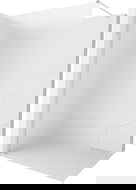 Mexen Kioto-X Dušo Siena Walk-in 90 x 200 cm, Šerkšnas 10 mm, Šepečiu Nikelis - 800-090-101-97-30-X