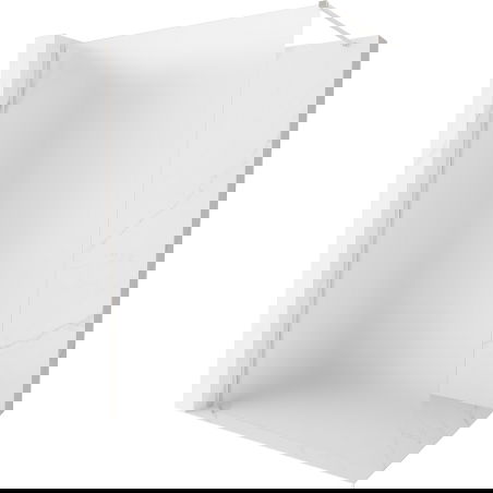 Mexen Kioto-X dušo sienelė Walk-in 100 x 200 cm, matinis 10 mm, šlifuotas nikelis - 800-100-101-97-30-X