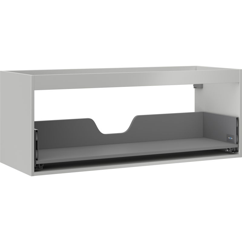 Mexen Box-A praustuvo spintelės korpusas 120 cm, 1 stalčius, pilka matinė - 91AX0-1200-470-1-62