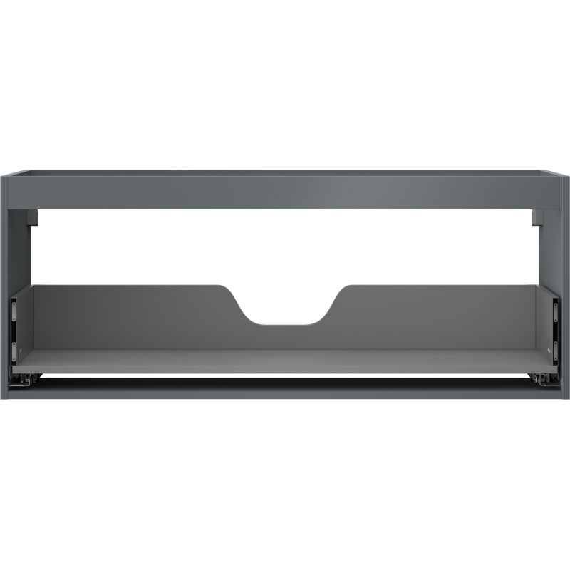 Mexen Box-A spintelės korpusas po praustuvu 120 cm, 1 stalčius, matinis grafitas - 91AX0-1200-470-1-66