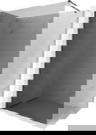 Mexen Kioto-X dušo sienelė Walk-in 100 x 200 cm, grafitas 10 mm, šepečiu šlifuota ginklinė pilka - 800-100-101-66-40-X