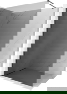 Mexen Kioto-X dušo kabina Walk-in 110 x 200 cm, grafitas 10 mm, matinė gun gray - 800-110-101-66-40-X