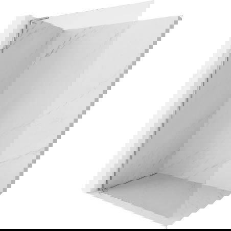 Mexen Kioto-X L perėjimas Dušo sienelė 50 x 200 cm, skaidri 10 mm, chromuota - 800-050-107-01-00-X